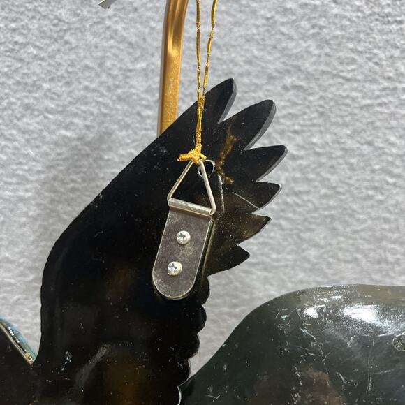 CIT Hand Painted 14” Yellow Parrot Bird On Branch Wall Mount Decor Sculpture - Picture 10 of 13